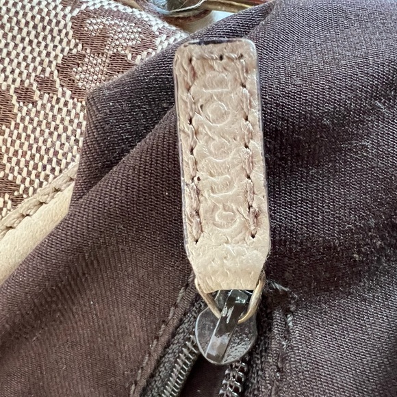 Gucci Abbey Hobo bag Cream and Brown Authentic - Picture 13 of 15